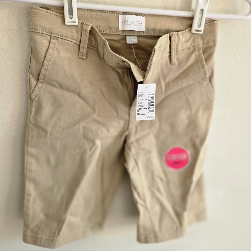 PLACE Kids Tan Shorts